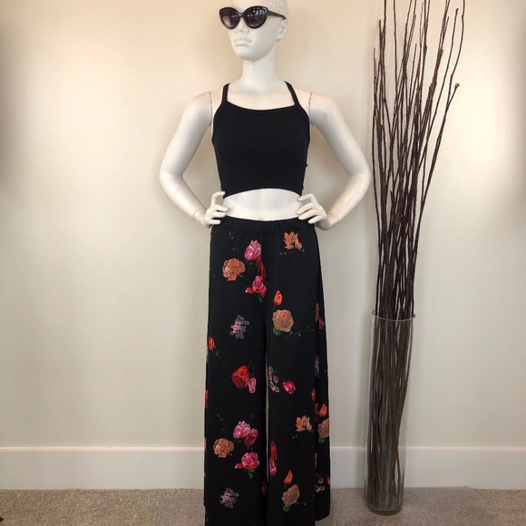 Style-Aire | Vintage Floral Palazzo Pants - Picture 8 of 8